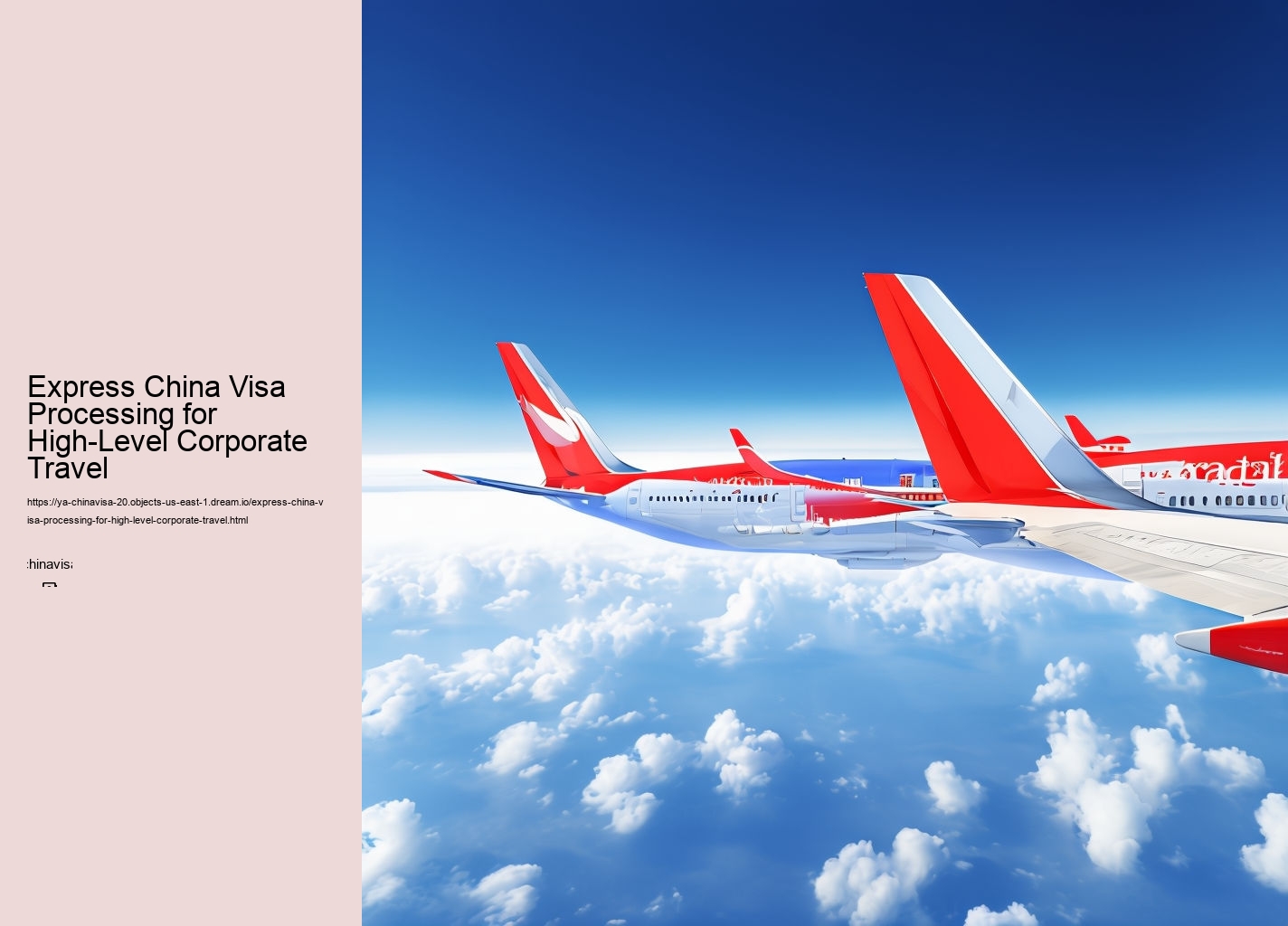 Express China Visa Processing for High-Level Corporate Travel